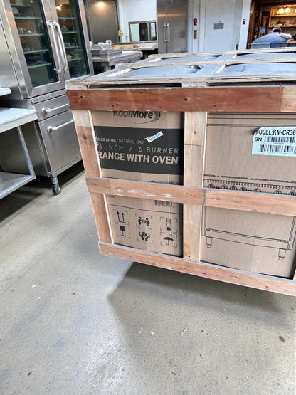 Brand New – Scratch & Dent – Koolmore 36" Gas Range with Oven