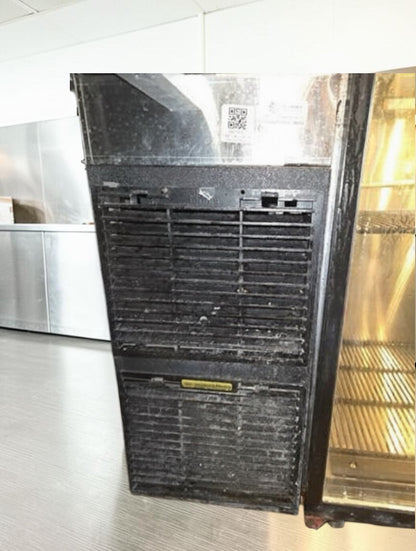 Professionally Maintained Condition – Glastender ND52-L6-GN(LR) – 52" Two Glass Door Back Bar Refrigerator – 115V – NSF & UL Listed – Fully Tested & Operational!
