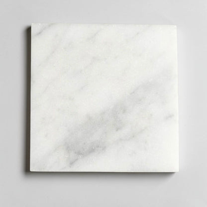 Outstanding Condition – Carrara White Marble 4x4 Honed Tile – Natural Stone Mosaic Tiles – Interior Wall & Backsplash Stone – One Lot