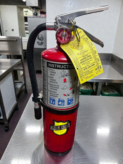 Prime Condition – Buckeye 5 HI SA40 ABC – Commercial Dry Chemical Fire Extinguisher – UL Listed – Fully Inspected & Operational!
