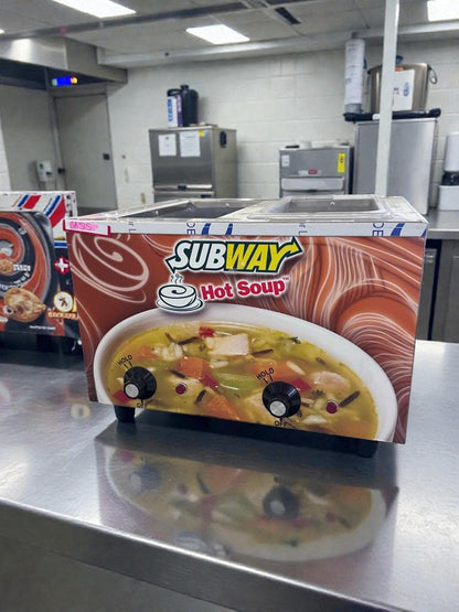 Exceptional Condition – Duke CSW-2-1-AM – Commercial Soup Warmer / Hot Food Well – 2 Wells – UL Listed – Fully Tested & Operational!