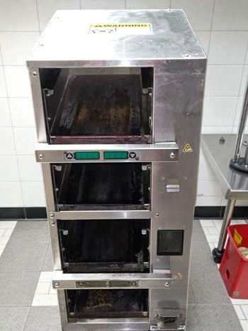 First-Class Condition – Prince Castle PHB41F1-PLK01 – Phoenix 4x1 Commercial Product Holding Bin – 4-Level Heated Food Holding Cabinet – 120V – UL / NSF Listed – Fully Tested & Operational!