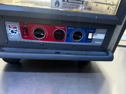 Professionally Maintained Condition – Metro C539-CDC-U-GY C5 3 Series – Full Height Heated Holding & Proofing Cabinet – Clear Dutch Doors – 120V – 2000W – UL / NSF Listed – Fully Tested & Operational!