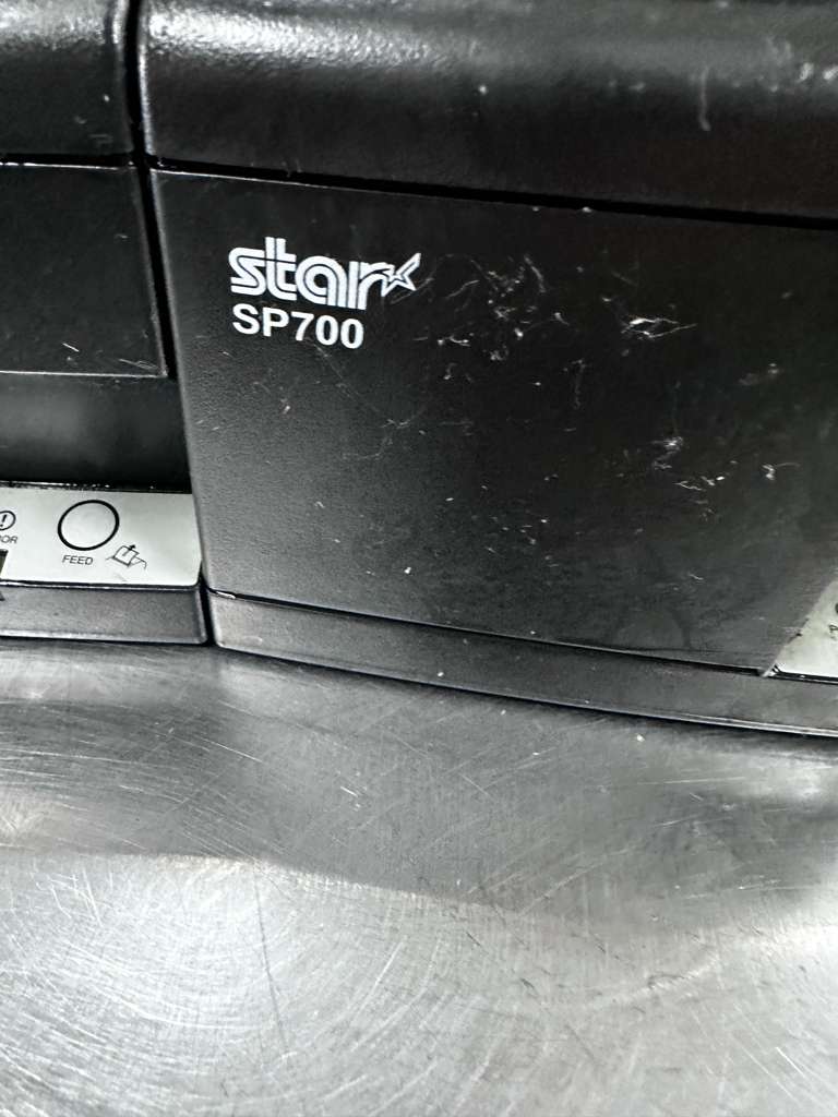 Prime Condition – Star Micronics SP700 / SP742 – Impact Kitchen Receipt Printer – Quantity 2 – 100–240V – Fully Tested & Operational!