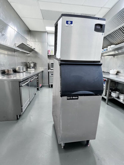 Pristine Condition – Manitowoc IY0524A-161 Indigo Series – 22" Commercial Air-Cooled Half-Dice Ice Maker – Approx. 485 lb/day – 115V – NSF & UL Listed – Fully Tested & Operational!