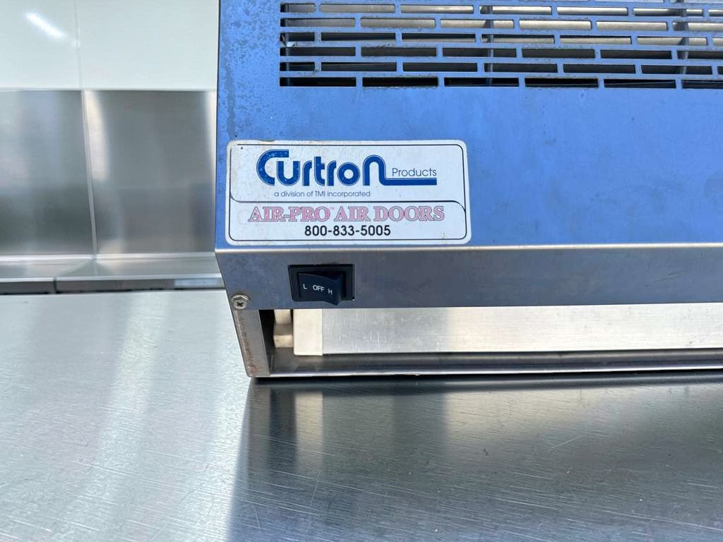 Superb Condition – Curtain Products IBD-2-36-1-SS – 36” Commercial Air Curtain – UL Listed – Fully Tested & Operational!