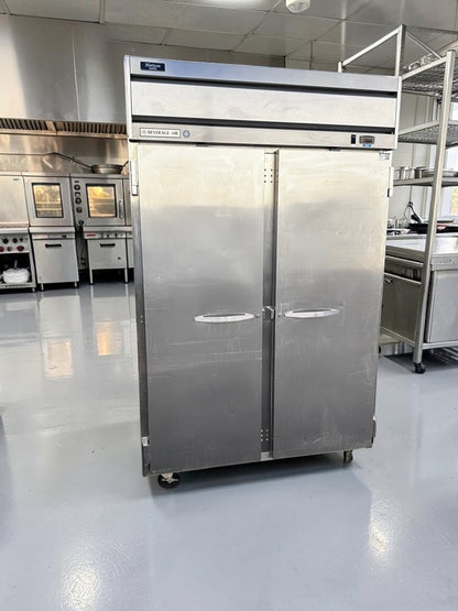 Superior Condition – Beverage-Air HFP2-1S Horizon Series – 52" Two-Door Reach-In Freezer – R404A – 115V – ENERGY STAR – Fully Tested & Operational!