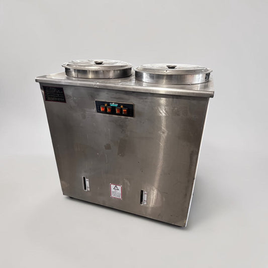 Prime Condition – Wellborn BS-65L2 – 130-Liter Double-Tank Electric Soup & Porridge Cooker – 15 kW – 220V – Fully Tested & Operational!