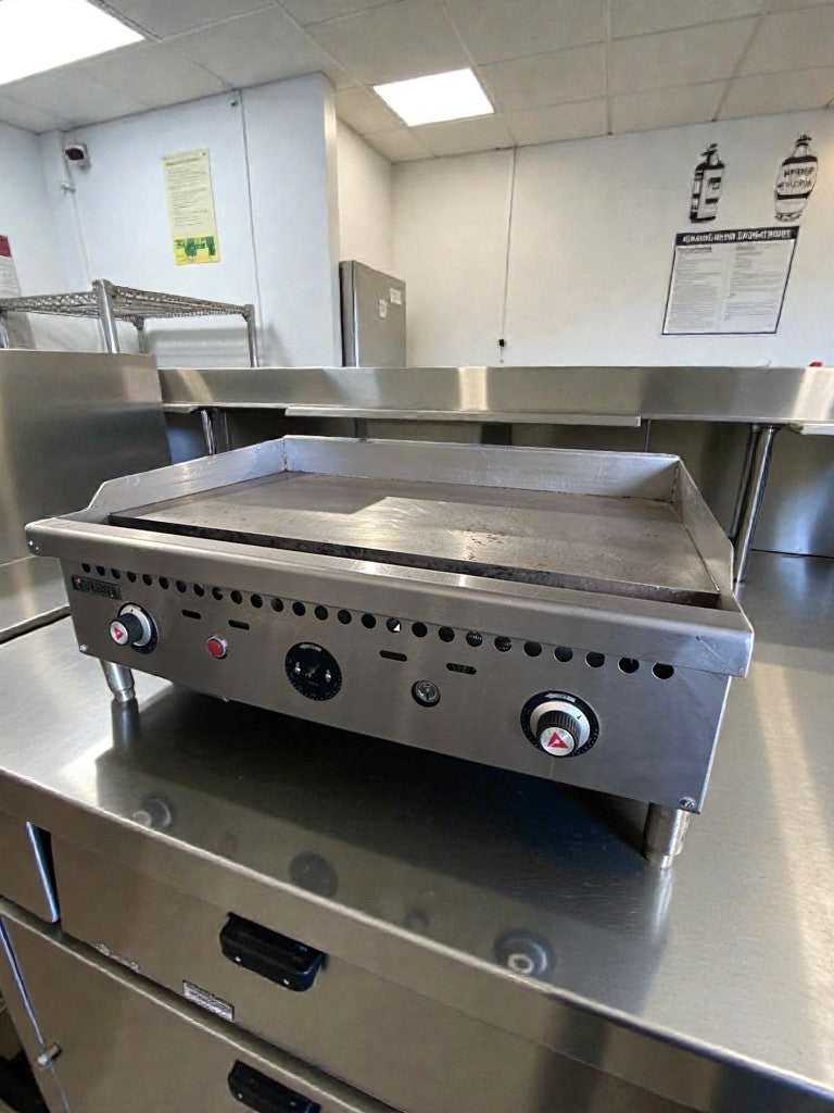 Excellent Condition – Vulcan VCR36-T – Commercial Gas Griddle – 36" – Natural Gas – NSF & UL Listed – Fully Tested & Operational! 🔹 Condition