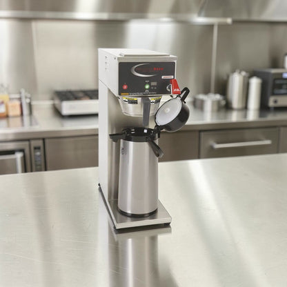 Superb Condition – Grindmaster B-SAP PrecisionBrew Coffee Brewer – Dual Airpot – Automatic – 120V Commercial Stainless Steel – Fully Tested & Operational!