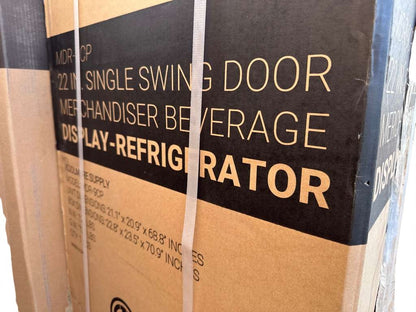 Brand New – Scratch & Dent – KoolMore MDR-9CP Electric Merchandiser Refrigerator (9 Cu. Ft.