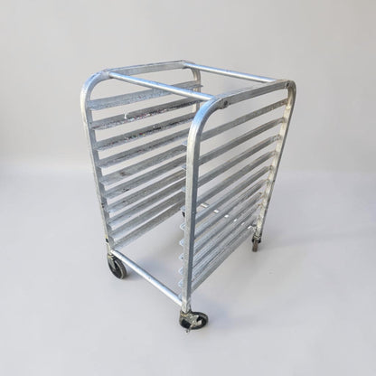 Dependable Condition – Channel Manufacturing Aluminum Bun / Sheet Pan Rack – Mobile Full-Height Bakery Rack – 20 Pan Capacity – NSF Certified – Fully Inspected & Ready for Use!