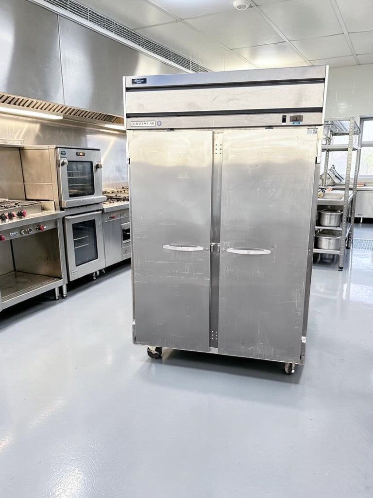 Superior Condition – Beverage-Air HFP2-1S Horizon Series – 52" Two-Door Reach-In Freezer – R404A – 115V – ENERGY STAR – Fully Tested & Operational!