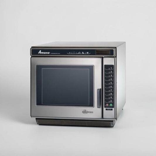 Top-Tier Condition – Amana RC17S2 – Heavy-Duty Commercial Stainless Steel Microwave Oven – 208/240V – 1700W – ETL Listed – Fully Tested & Operational!