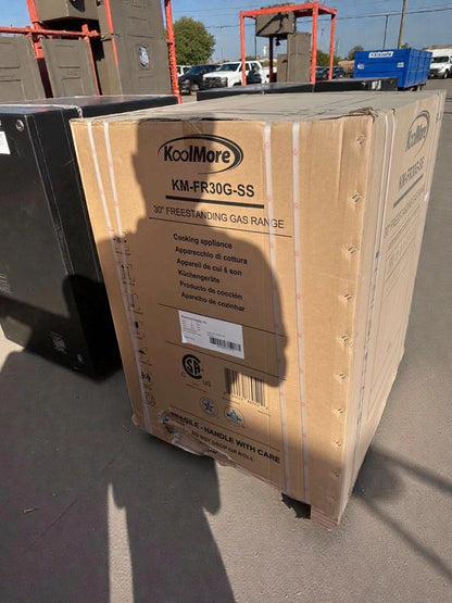 Like-New Condition – KoolMore 30" Freestanding Gas Range (Scratch & Dent)