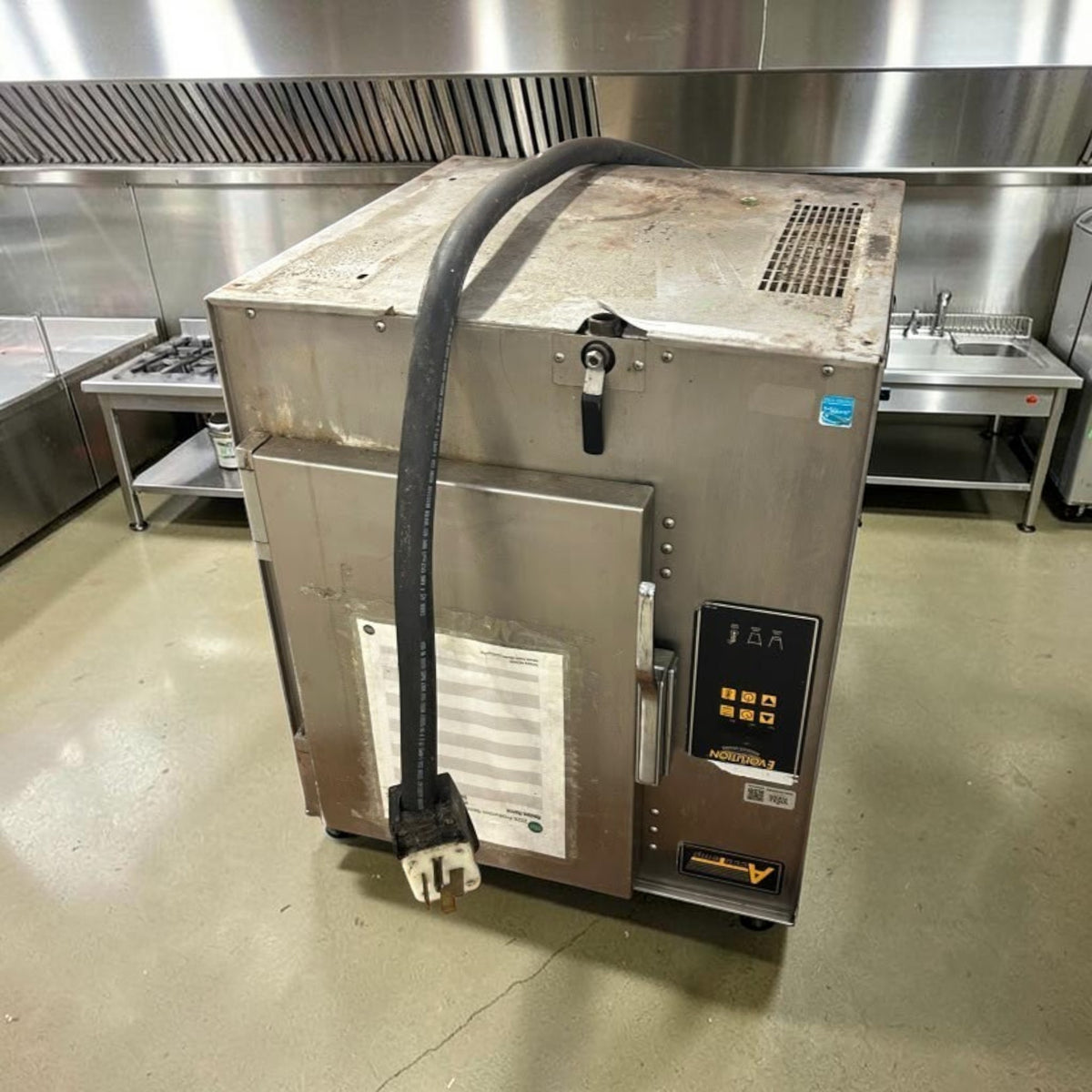 Outstanding Condition – AccuTemp E62083D150 Evolution – 6-Pan Connectionless Countertop Convection Steamer – Boilerless – 15 kW – 208V, 3 Phase – UL Listed – Fully Tested & Operational!
