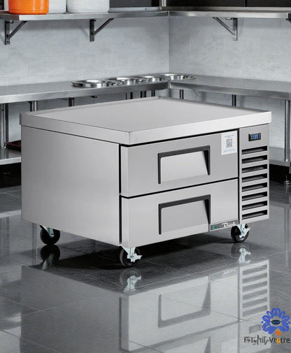 Exceptional Condition – True TRCB-36-HC Refrigerated Chef Base with (2) Drawers – 115V / Single Phase – Fully Tested & Working!