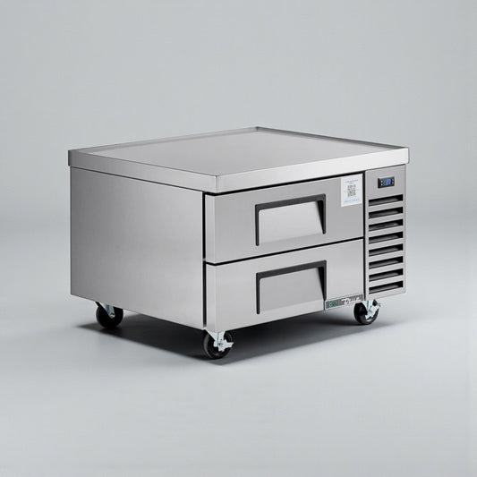 Exceptional Condition – True TRCB-36-HC Refrigerated Chef Base with (2) Drawers – 115V / Single Phase – Fully Tested & Working!