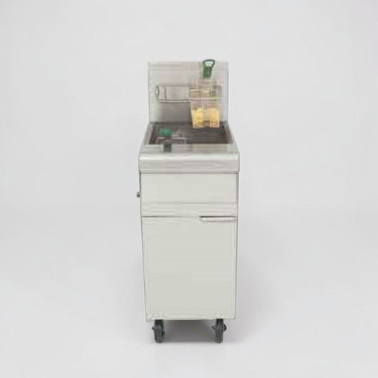 Prime Condition – Frymaster PMJ145 Gas Floor Fryer – Full Pot – 50 lb Capacity – 122,000 BTU – Fully Tested & Operational!