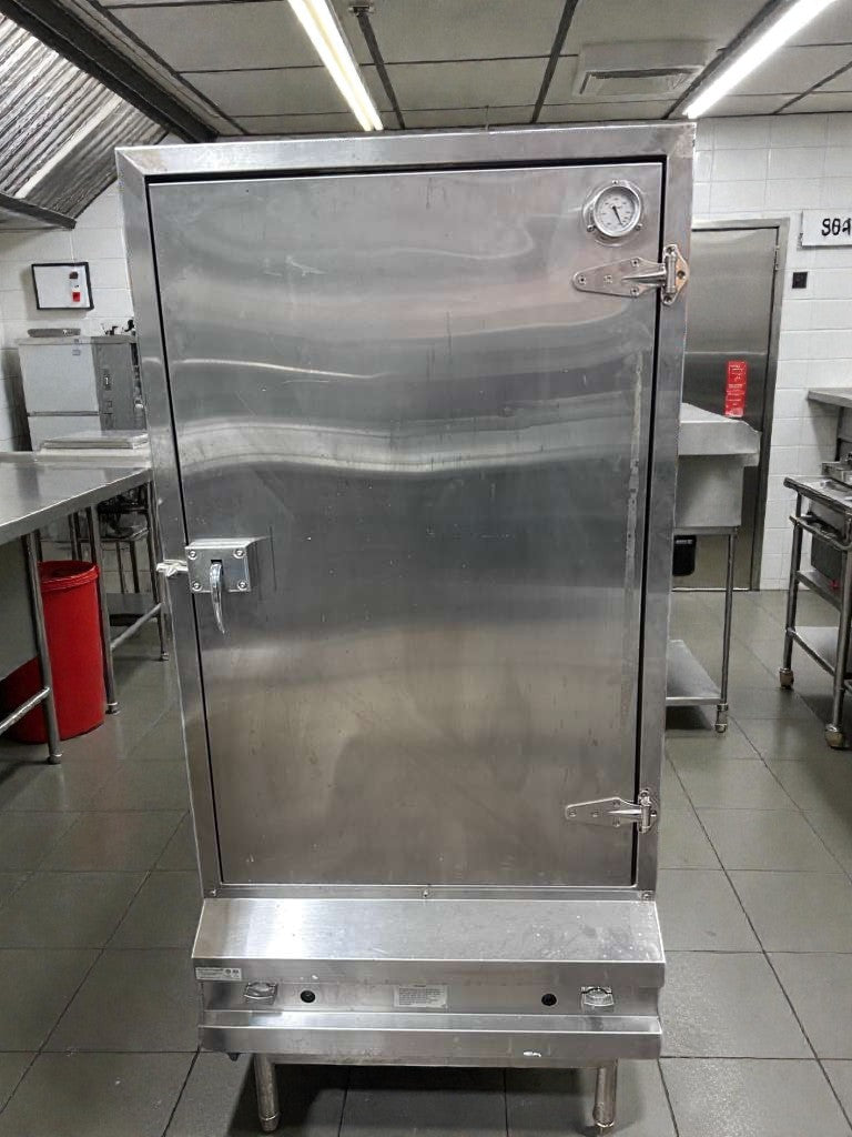 Premium Condition – Commercial Stainless Steel Smoker / Heated Holding Cabinet – Gas – NSF Certified – Fully Tested & Operational!