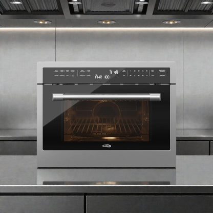 Brand New in Original Box  – Pristine Condition – KoolMore KM-CWO24-SS – 24 in. Stainless Steel Built-In Convection Oven with Microwave – 120V !