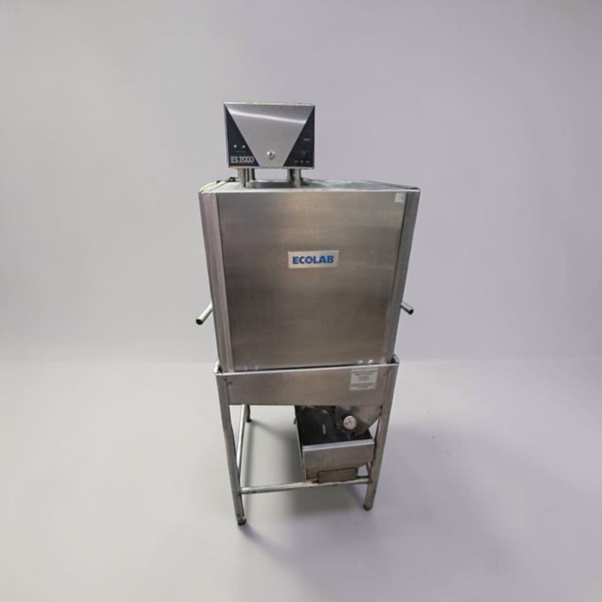 Superior Condition – Ecolab ES-2000 – Commercial Single-Rack Low-Temperature Dishmachine – 40 Racks/Hour – 120V – Stainless Steel – Fully Tested & Operational!