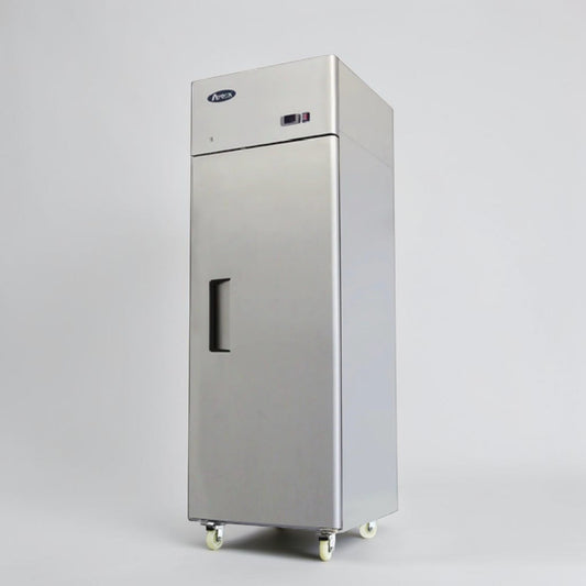 Exceptional Condition – Atosa MBF8004GR – 28.7" Commercial One-Door Reach-In Refrigerator – 21.4 Cu. Ft. – 115V – ENERGY STAR®, ETL & NSF Listed – Fully Tested & Operational!
