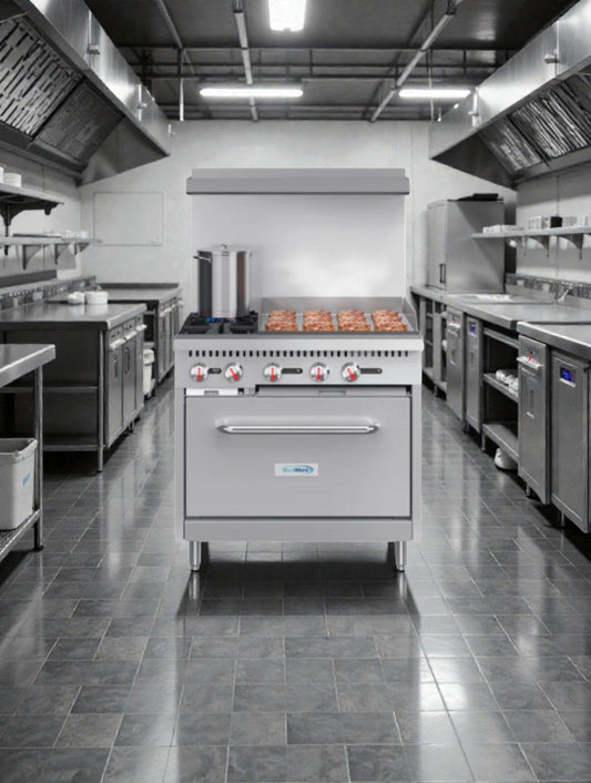 Brand New – Scratch & Dent – Koolmore 36" Gas Range with Oven