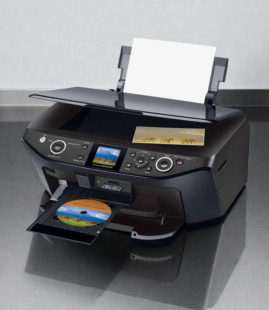 Pristine Condition – Epson Stylus Photo RX595 All-In-One Inkjet Printer – Fully Tested & Working