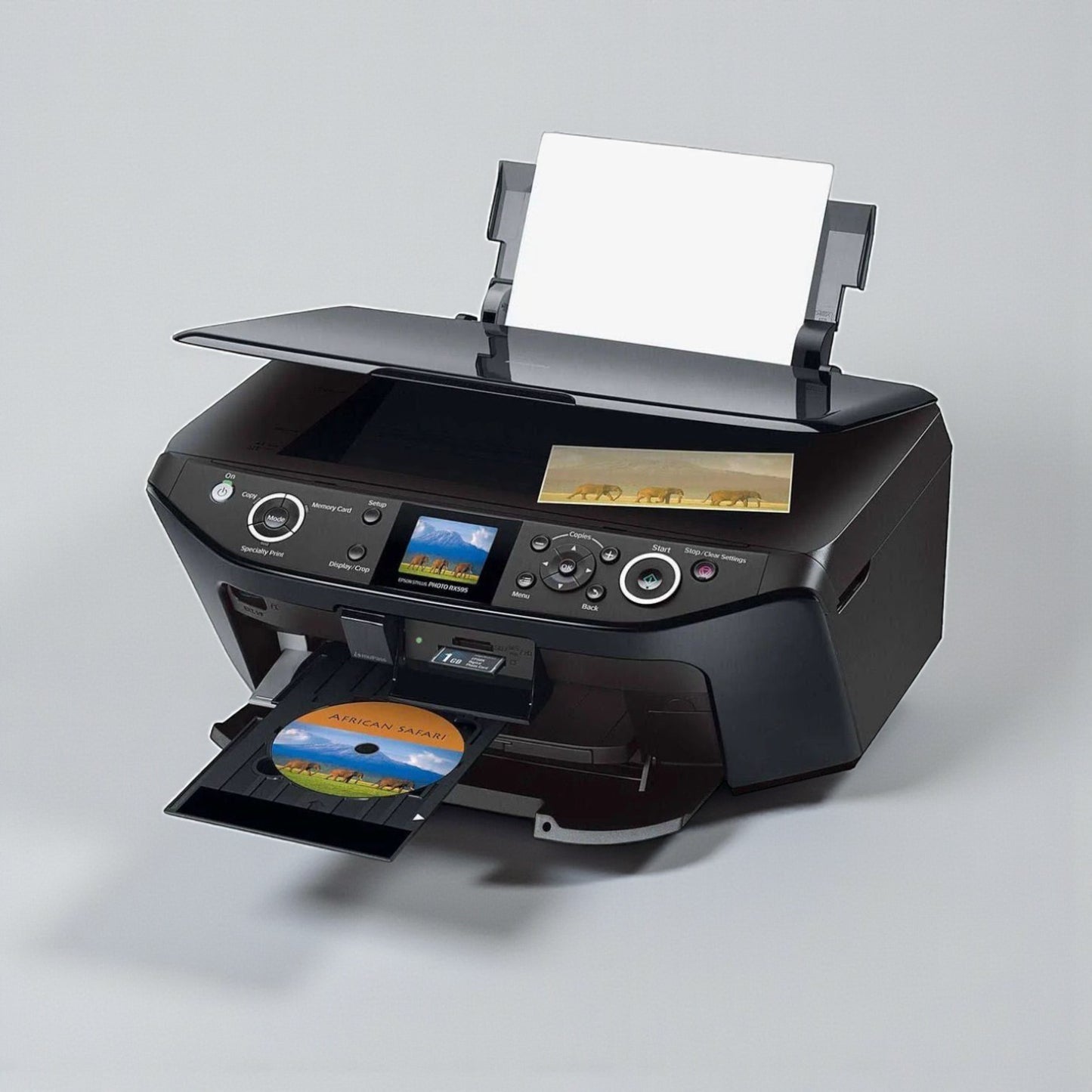 Pristine Condition – Epson Stylus Photo RX595 All-In-One Inkjet Printer – Fully Tested & Working