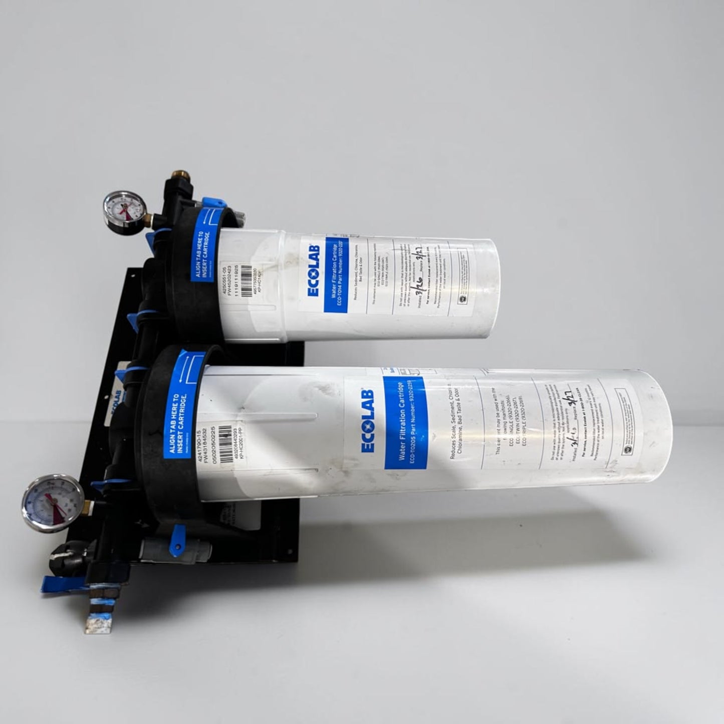 Top-Tier Condition – Ecolab / KineticoPRO KPMF HC614-2 – Commercial Dual-Cartridge Water Filtration System – 150,000-Gallon Capacity – Dual Pressure Gauges – NSF/ANSI 42 Certified – Fully Inspected & Ready for Installation!