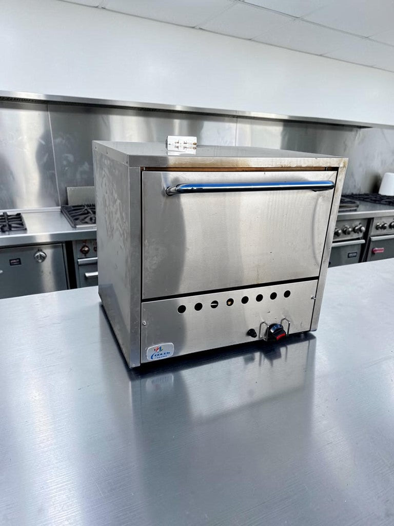 Outstanding Condition – Cooler Depot PO31 – 36" Commercial Natural Gas Pizza Deck Oven – Dual Hearth Decks – 25,000 BTU – 120°F–650°F – NSF Certified – Fully Tested & Operational!