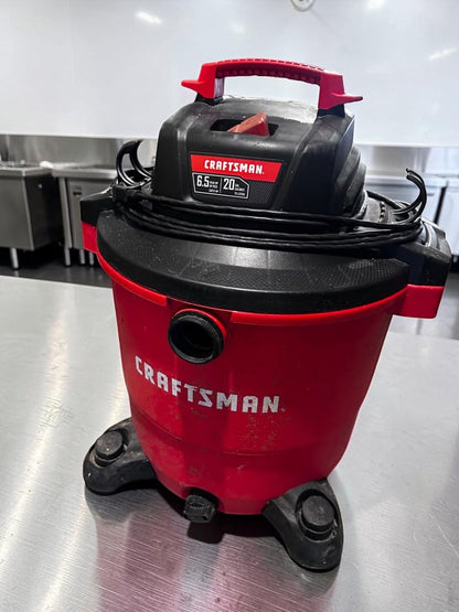 Dependable Condition – Craftsman CMXEVBE17595 – 16 Gallon 6.5 Peak HP Wet/Dry Shop Vacuum – Heavy-Duty Portable Vac – Fully Tested & Operational!