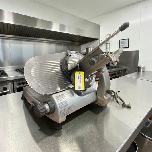 Top-Tier Condition – Hobart 2812PS – 12" Manual Commercial Meat & Cheese Slicer with Portion Scale Capability – Built-In Sharpener – 120V – NSF & UL Listed – Fully Tested & Operational!