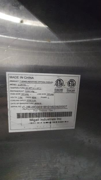 Optimal Condition – Migali C-2R-HC – 49 Cu. Ft. Commercial Two-Door Reach-In Refrigerator – Stainless Steel – R290 – 115V – Casters – Fully Tested & Operational!