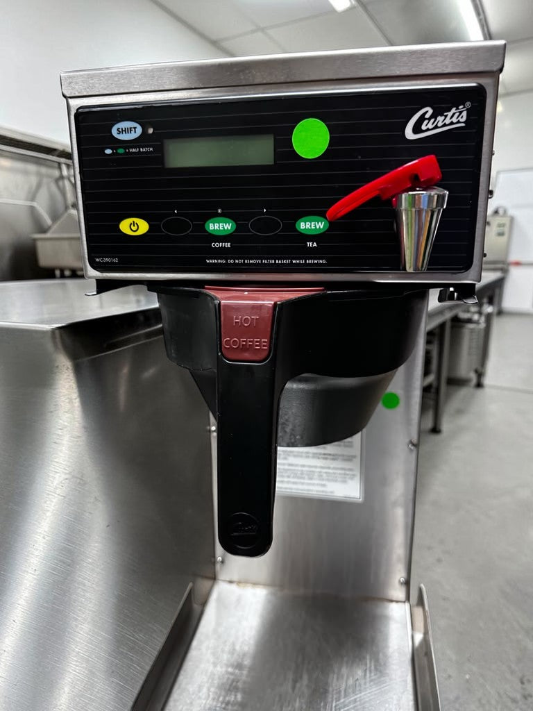 Exceptional Condition – Curtis CBP Low Profile Combo Coffee / Tea Brewer – 120V – G3 Digital Controls – Fully Tested & Operational!