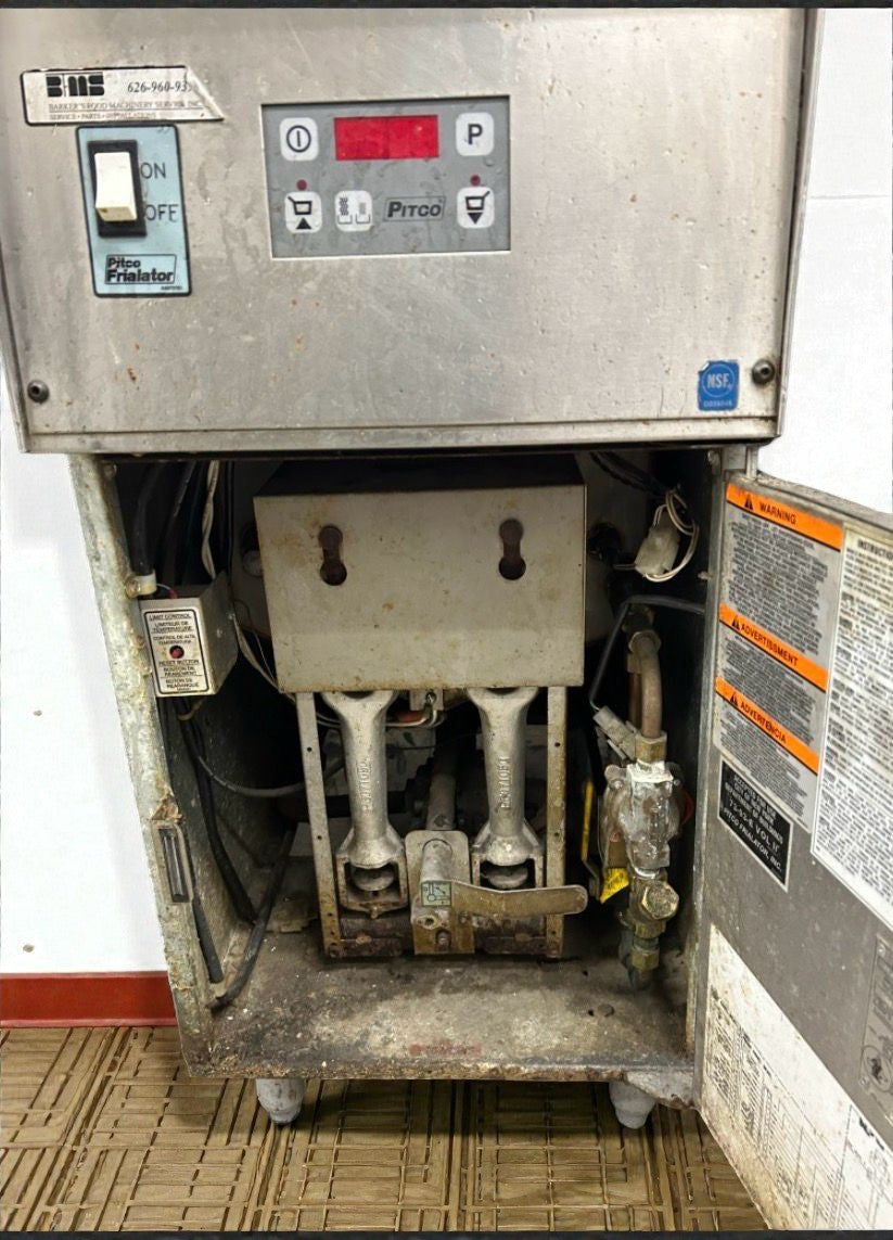 Premium Condition – Pitco Frialator Commercial Gas Fryer – Natural Gas – Fully Tested & Working!