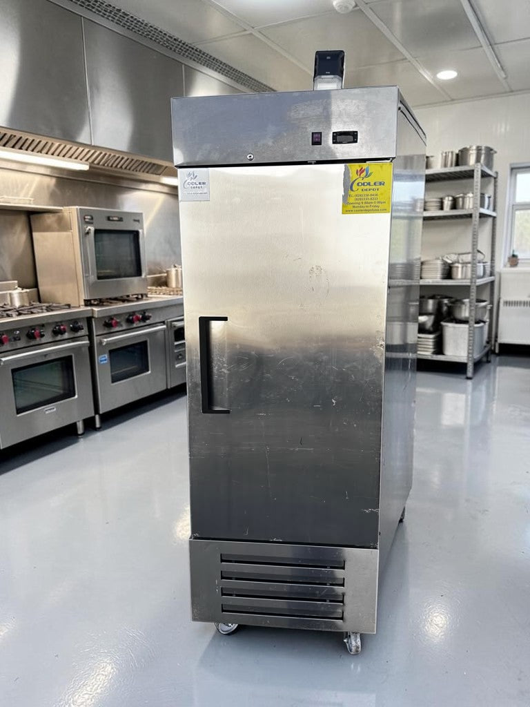 Prime Condition – Cooler Depot CD-29F-1 – 29" Commercial One-Door Reach-In Freezer – 17.79 Cu. Ft. – 115V – ETL & NSF Certified – Fully Tested & Operational!