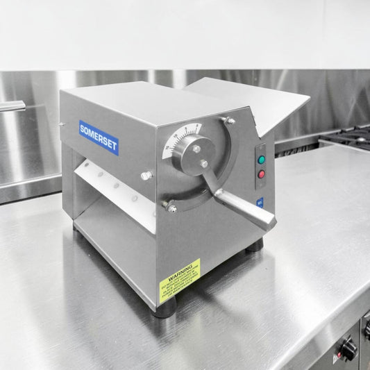 Outstanding Condition – Somerset CDR-100P “Little Wonder” – 10″ Countertop One-Stage Dough Sheeter – 115V – Fully Tested & Operational!