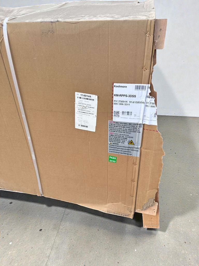 Brand New – Scratch & Dent – Koolmore 72" Refrigerated Pizza Prep Refrigerator