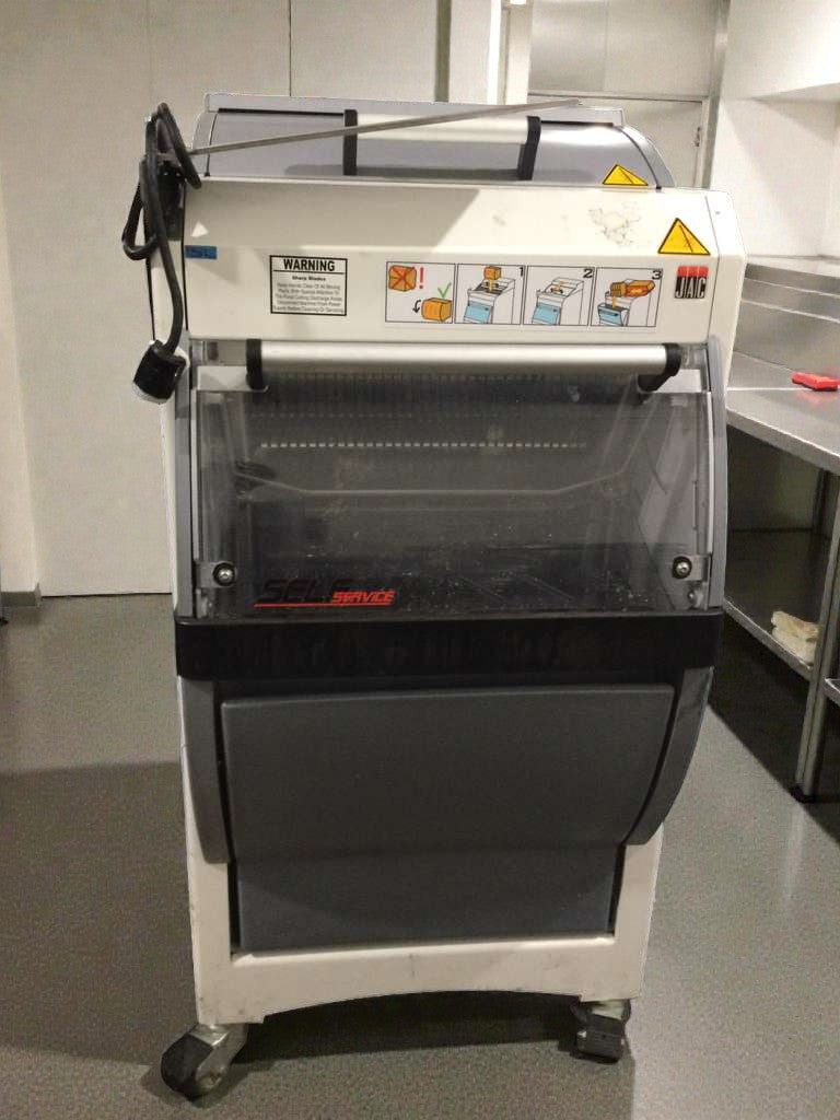 Refined Condition – JAC KG-12FS Commercial Bread Slicer – 115V / Single Phase – Fully Tested & Working!