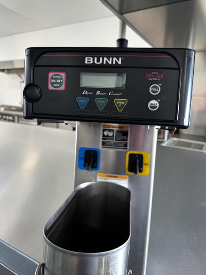 First-Class Condition – BUNN 41400.0500 ITB – Dual-Dilution 3-Gallon Commercial Iced Tea Brewer – Digital Controls – 120V – NSF & UL Listed – Fully Tested & Operational!