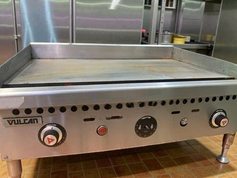 Premium Condition – Vulcan MSA36 36" Commercial Gas Griddle – Thermostatic Controls – Natural Gas – Fully Tested & Working!