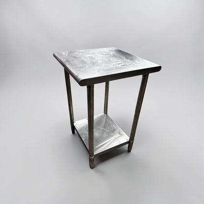 Immaculate Condition – All Stainless Steel 24” x 24” Commercial Work Table – Prep Table – Ready for Commercial Use!