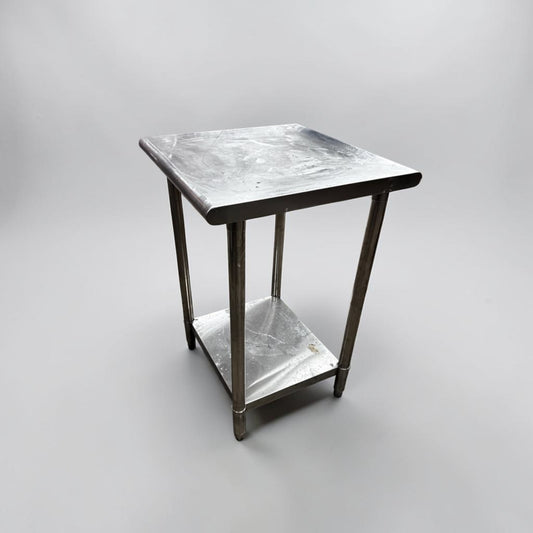 Immaculate Condition – All Stainless Steel 24” x 24” Commercial Work Table – Prep Table – Ready for Commercial Use!