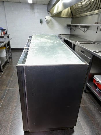 High-Grade Condition – True 3-Section Back Bar Cooler – Glass Doors – 115V / Single Phase – Fully Tested & Working