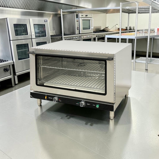 Professionally Maintained Condition – Cooler Depot FD-100 – Full-Size Commercial Countertop Electric Convection Oven – 4-Tier – Dual Fan – Steam/Humidity Function – 208-240V – 3,500-4,600W – Fully Tested & Operational!