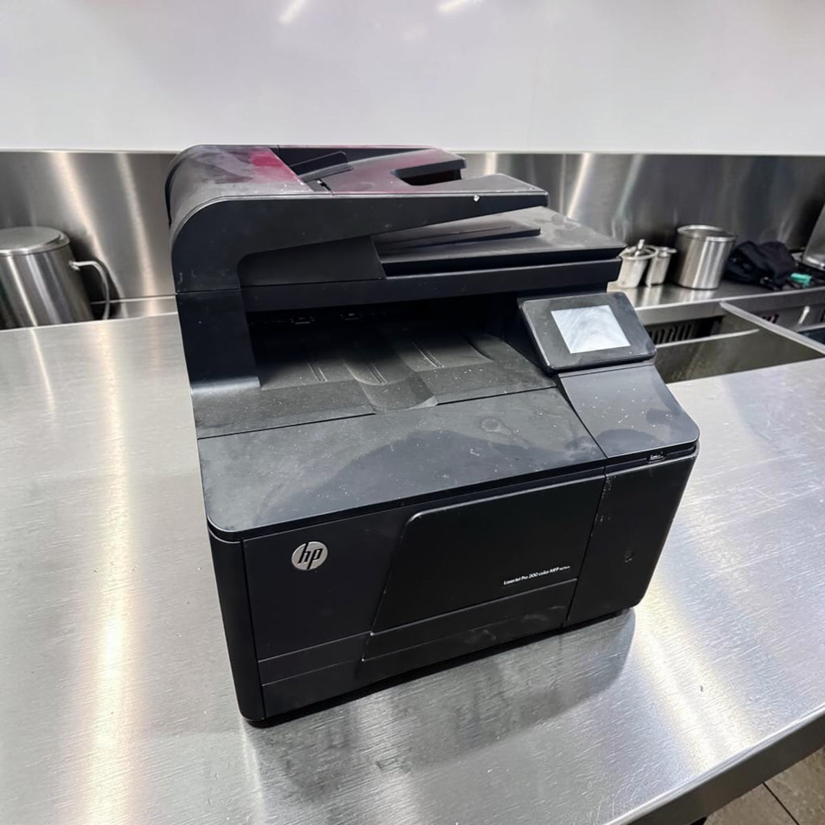Well-Maintained Condition – HP LaserJet Pro 200 Color MFP M276nw – Wireless Color Laser All-in-One Printer – Print, Copy, Scan & Fax – Automatic Document Feeder – 3.5" Touchscreen – Fully Tested & Operational!