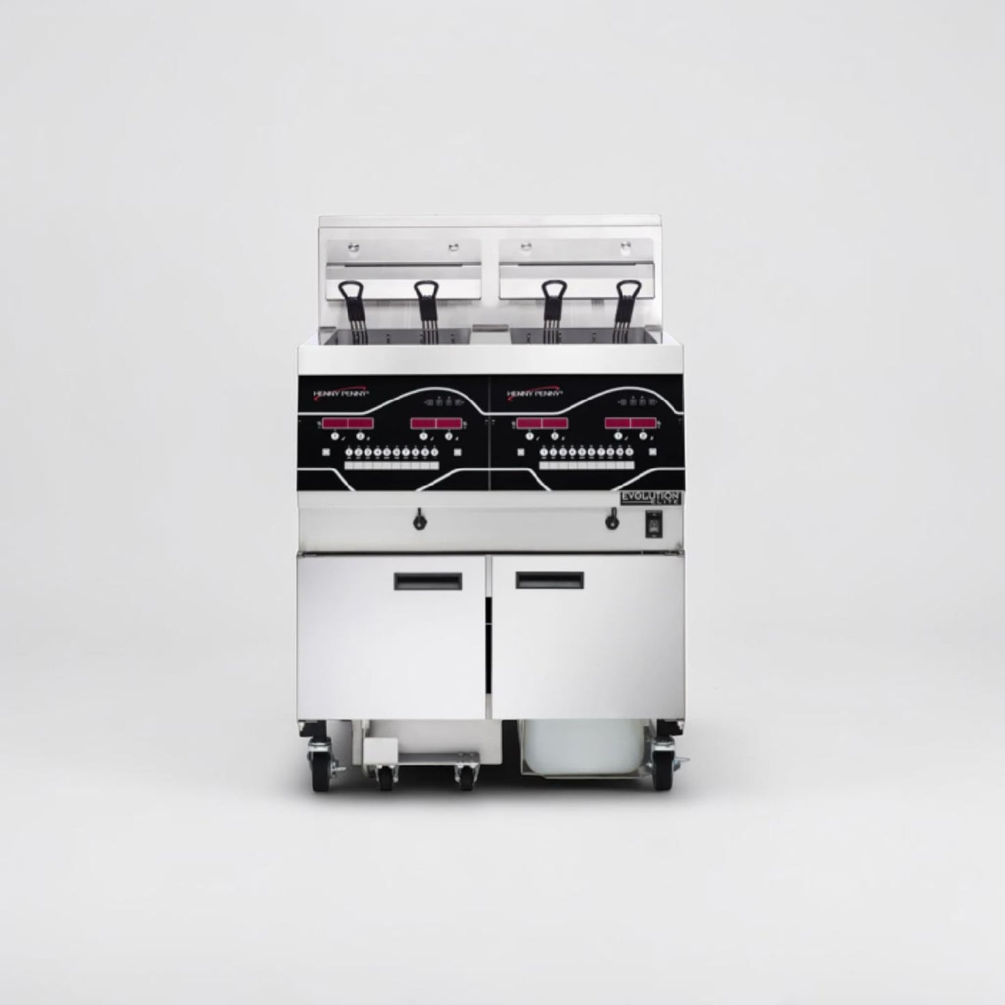 Exceptional Condition – Henny Penny EEG242.0_NAT – Evolution Elite® 2-Well Gas Open Fryer – 60 lb Total Capacity – ENERGY STAR® - Fully Tested & Operational!