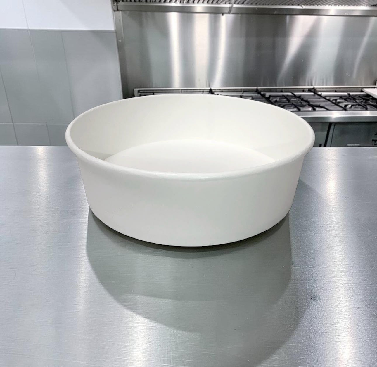 Brand New Condition – EcoPax Athena PB48-WHT – 48 oz Plain White Paper Bowls – 8" Diameter – 270 Pieces Per Case – Quantity 2 Boxes – Ready for Immediate Use!